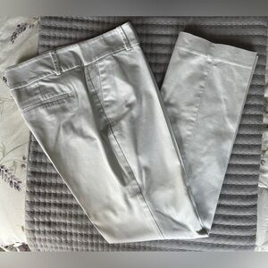 Ann Taylor Factory Women's Signature White Pants